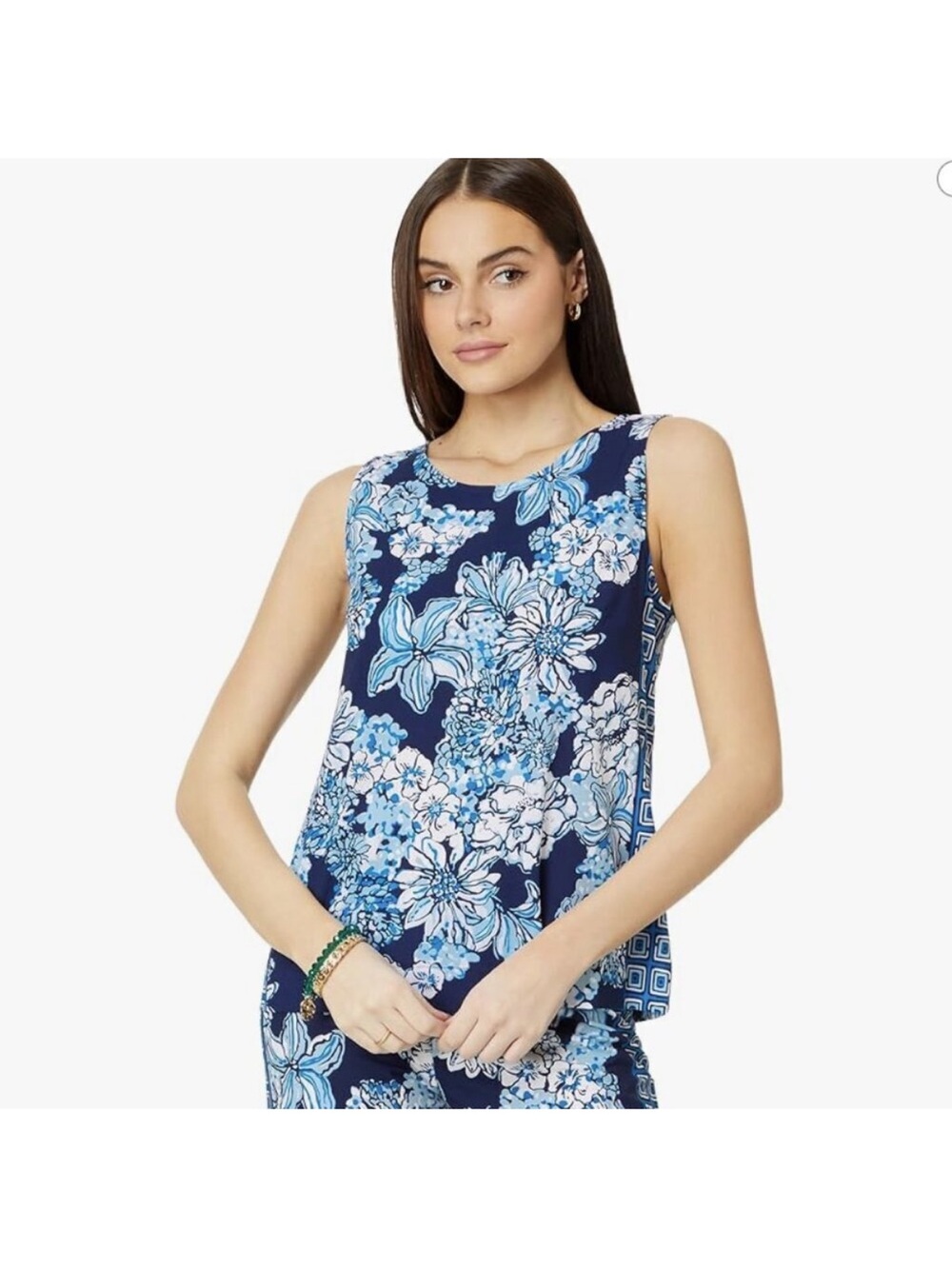 Lilly Pulitzer Iona Sleeveless Top Size Medium